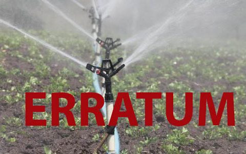 FEADER: Soutien aux systèmes d’irrigation